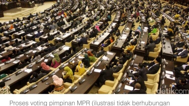 SEBANYAK 87 PERSEN RAKYAT MENOLAK PRESIDEN DIPILIH MPR