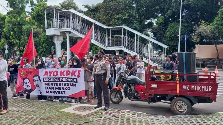 LMND Tuntut KPK Panggil dan Periksa Erick Tohir dan Luhut Binsar Panjaitan