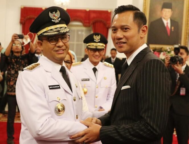 
					SURVEI SMRC: PASANGAN ANIES-AHY PUNYA PELUANG MENANG