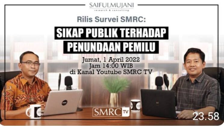 SURVEI SMRC: HANYA 5 PERSEN PUBLIK YANG MENDUKUNG IDE PRESIDEN TIGA PERIODE