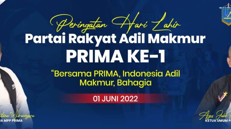 Harlah PRIMA ke-1, Bangkit dengan Jatidiri Bangsa