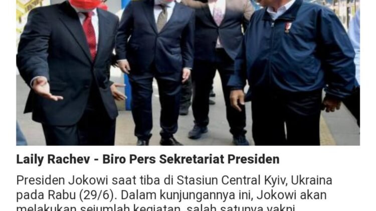 Misi Damai Jokowi, PRIMA: Bukti Nyata Politik Bebas Aktif