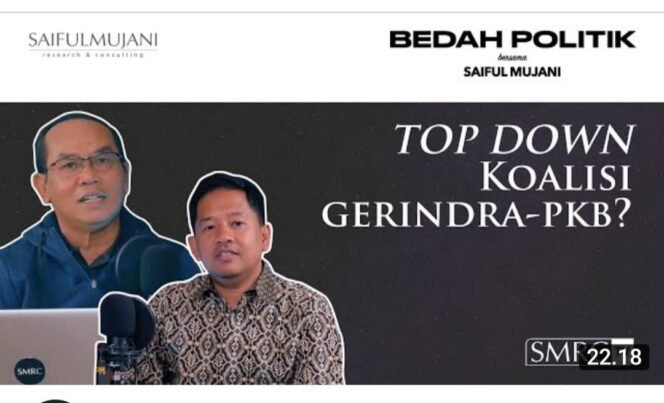 
					SAIFUL MUJANI: KOALISI PKB-GERINDRA BUKAN ASPIRASI PEMILIH PKB