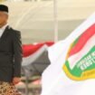 Gubernur Jateng Ganjar Pranowo menjadi inspektur upacara Peringatan Hari Santri 2022 di Lapangan Bandengan, Kabupaten Jepara. (Ist)