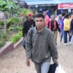 Nikodemus Manao saat bebas dari Rutan Soe pada Senin, 14 Agustus 2023. (Aliansi Solidaritas Besipae)