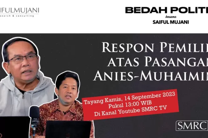 
					SMRC: Anies Baswedan-Muhaimin Iskandar 16,5 Persen