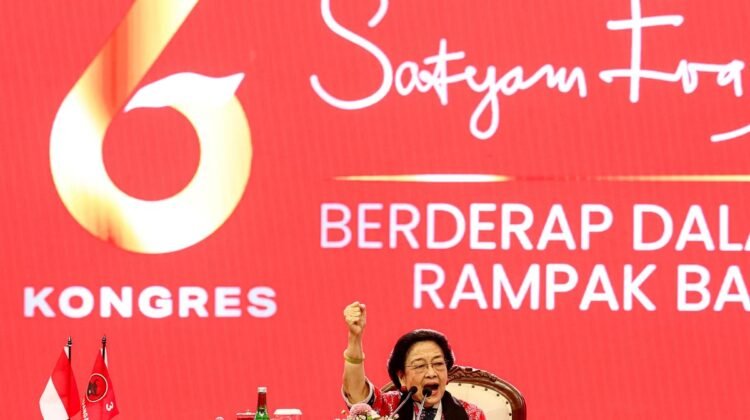 PDIP Umumkan Struktur DPP 2025–2030, Megawati Kembali Pimpin dan Rangkup Jabatan Sekjen