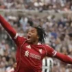 Rio Ngumoha rayakan gol penentu kemenangan Liverpool ke gawang Newcastle di St James&rsquo; Park, Selasa (26/8/2025). (Foto: IG Liverpool)