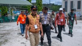 Gladi lapangan Rencana Kontinjensi Cuaca Ekstrem - Foto : MVM