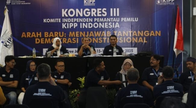 Penetapan Anggota Dewan Presidium KIPP Periode 2025-2030, dalam Kongres III KIPP di Jakarta, Minggu, 16 November 2025. (Foto: Dokumentasi KIPP)