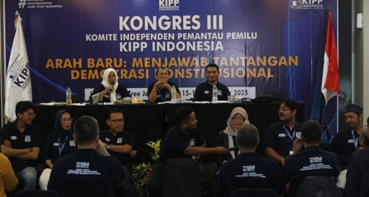 Penetapan Anggota Dewan Presidium KIPP Periode 2025-2030, dalam Kongres III KIPP di Jakarta, Minggu, 16 November 2025. (Foto: Dokumentasi KIPP)