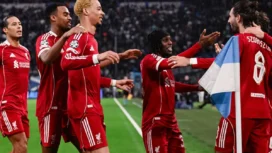 Liverpool mencuri poin penuh di kandang Marseille, Stadion Velodrome, Kamis WIB, (X/Liverpool FC) 