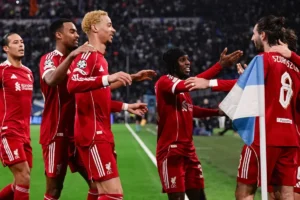 Liverpool mencuri poin penuh di kandang Marseille, Stadion Velodrome, Kamis WIB, (X/Liverpool FC) 